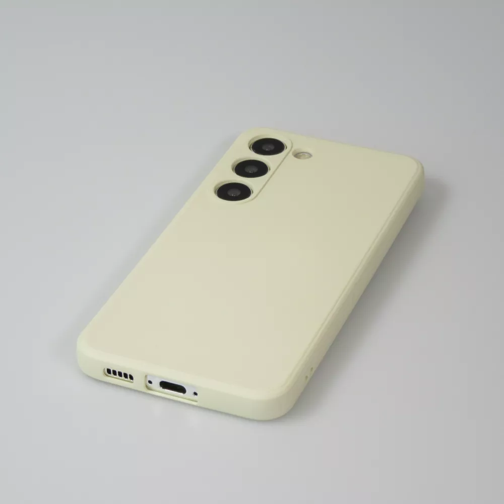 Samsung Galaxy S26+ Case Hülle - Silikon soft touch - Vanille
