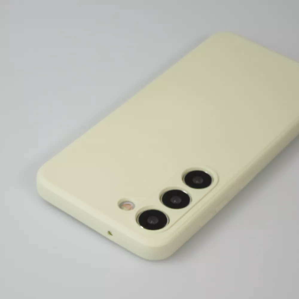 Samsung Galaxy S26+ Case Hülle - Silikon soft touch - Vanille