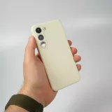 Samsung Galaxy S26+ Case Hülle - Silikon soft touch - Vanille