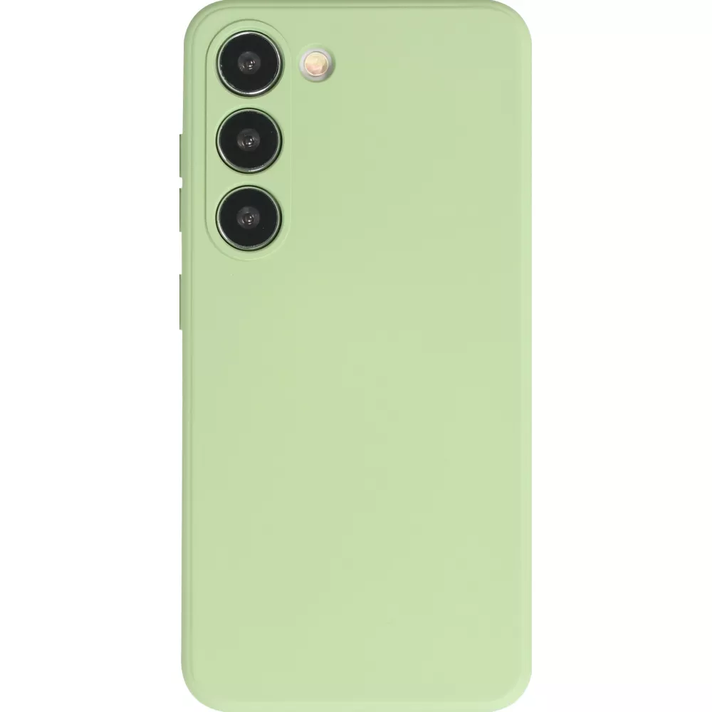 Galaxy S23 Case Hülle - Silikon soft touch - Grün