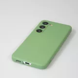 Galaxy S23 Case Hülle - Silikon soft touch - Grün