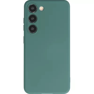 Coque Samsung Galaxy S25 - Gel soft touch - Vert foncé