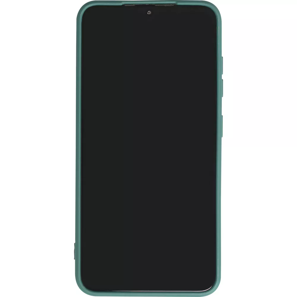 Samsung Galaxy S24 Case Hülle - Silikon soft touch - Dunkelgrün