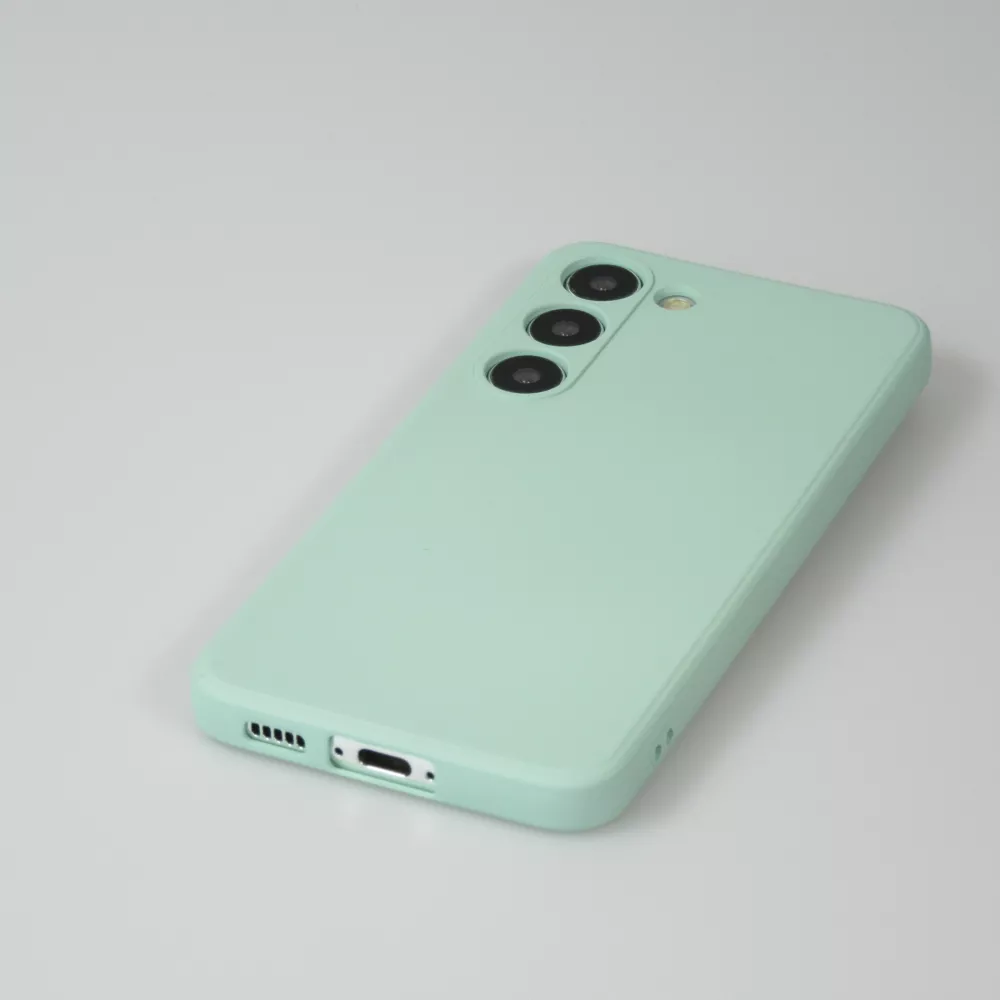 Samsung Galaxy S25 FE Case Hülle - Silikon soft touch - Mintgrün