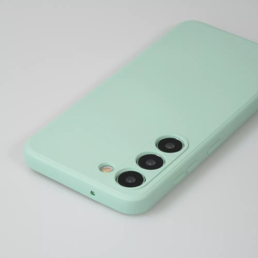 Samsung Galaxy S25 FE Case Hülle - Silikon soft touch - Mintgrün