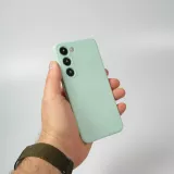 Samsung Galaxy S25 FE Case Hülle - Silikon soft touch - Mintgrün
