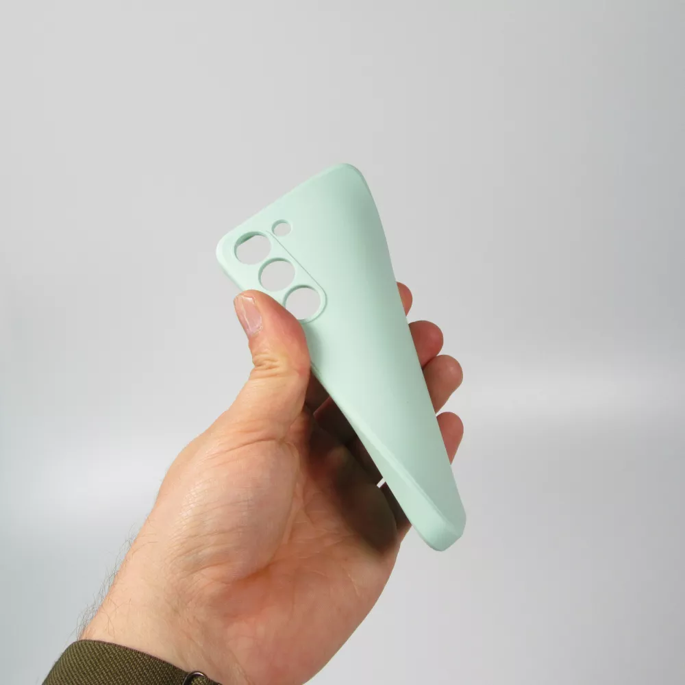 Samsung Galaxy S25 FE Case Hülle - Silikon soft touch - Mintgrün