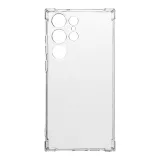 Coque Samsung Galaxy S25 Ultra - Gel Transparent Silicone Bumper anti-choc avec protections de coins et caméra