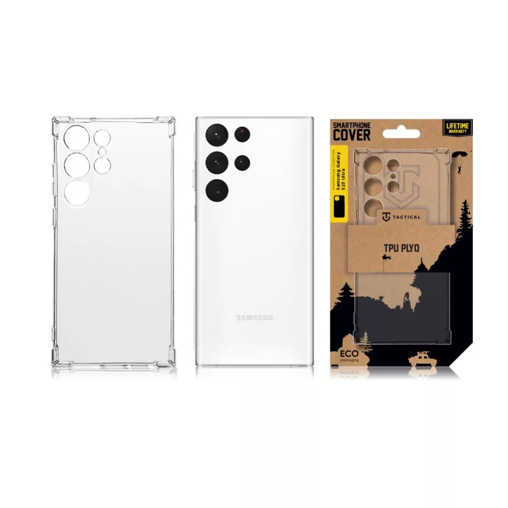 Coque Samsung Galaxy S25 Ultra - Gel Transparent Silicone Bumper anti-choc avec protections de coins et caméra