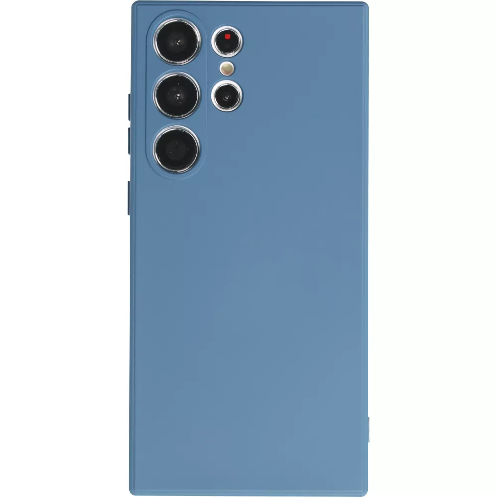 Samsung Galaxy S25 Ultra Case Hülle - Silikon soft touch - Dunkelblau