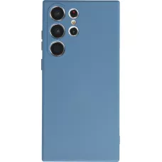 Samsung Galaxy S25 Ultra Case Hülle - Silikon soft touch - Dunkelblau