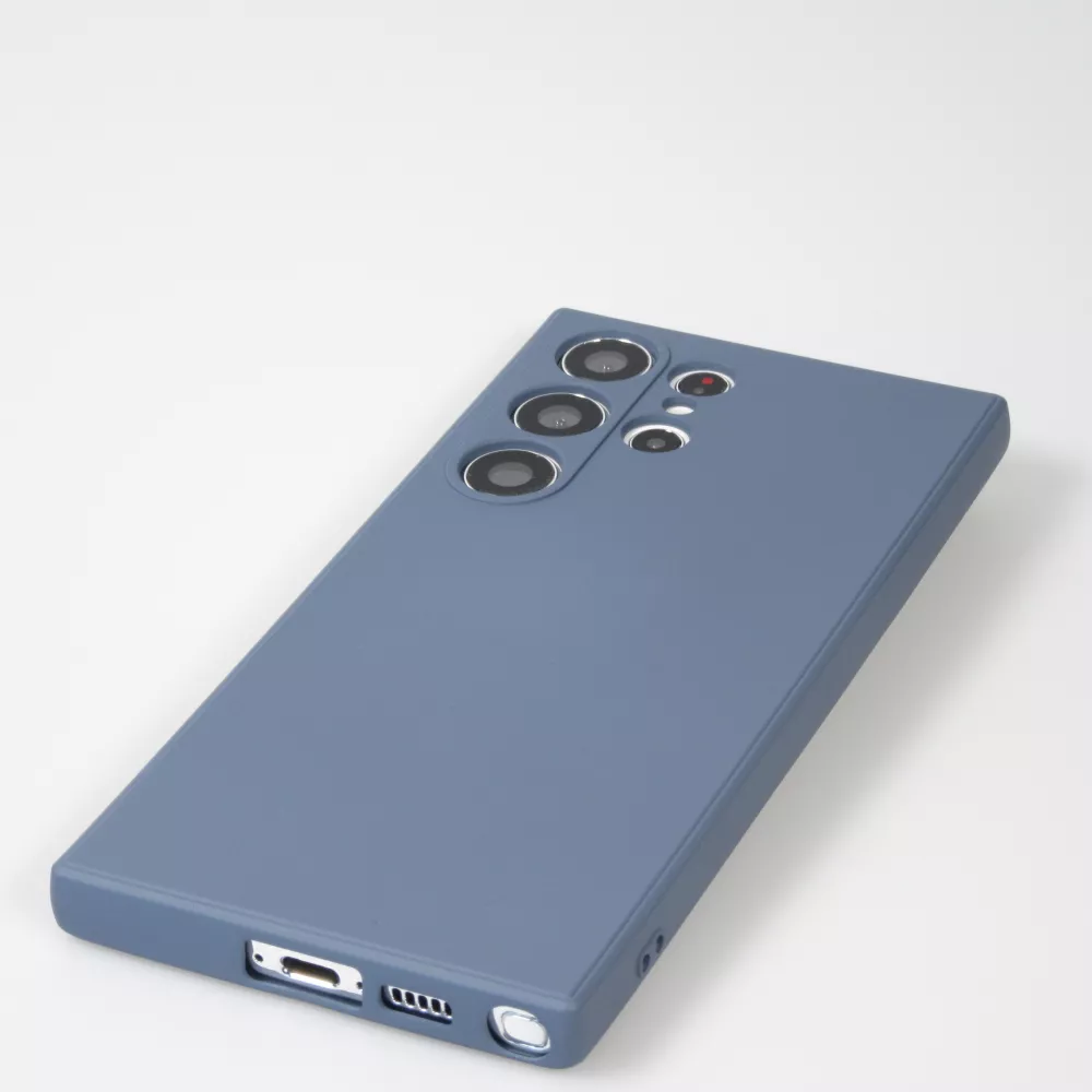 Samsung Galaxy S25 Ultra Case Hülle - Silikon soft touch - Grau