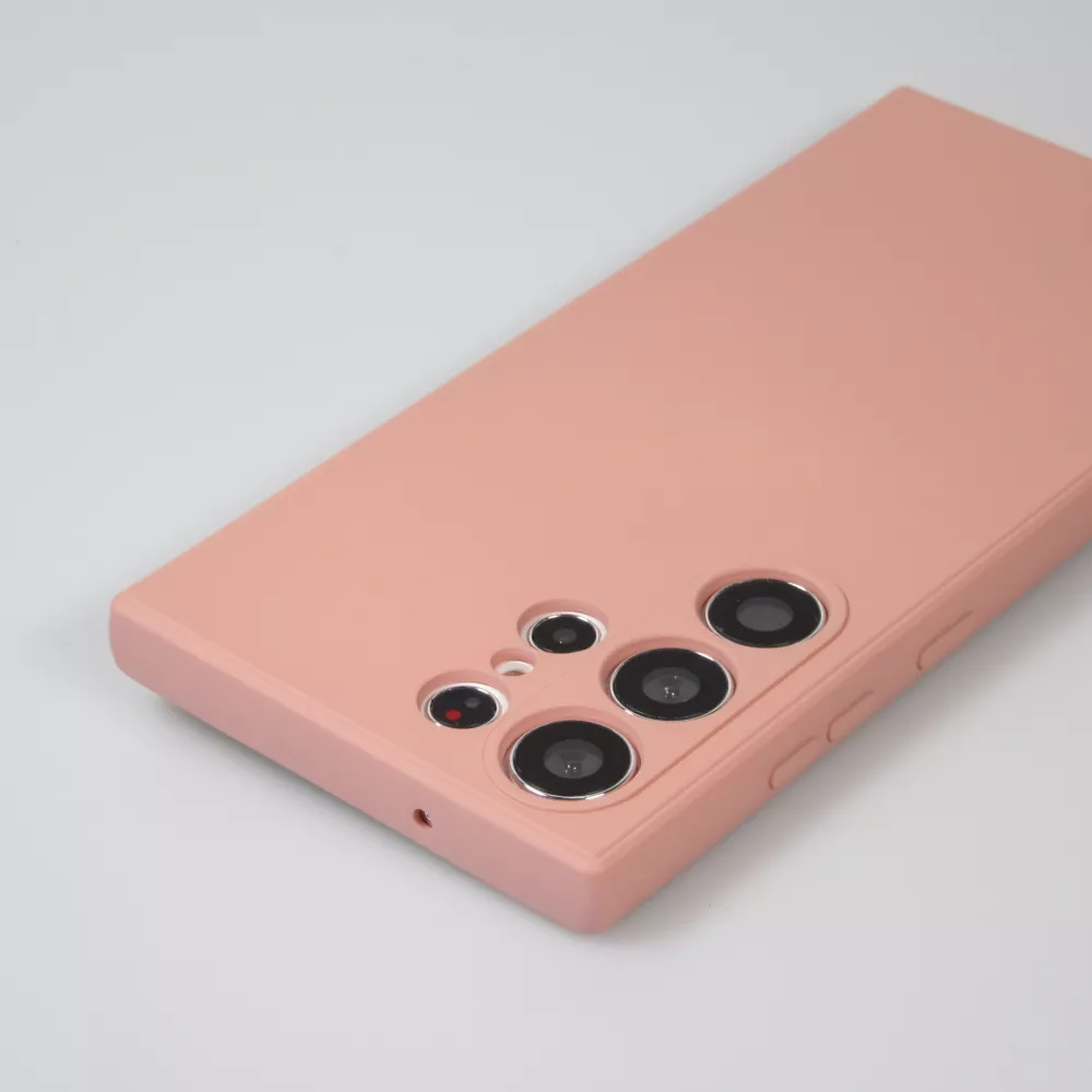 Samsung Galaxy S25 Ultra Case Hülle - Silikon soft touch - Rosa