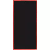 Samsung Galaxy S25 Ultra Case Hülle - Silikon soft touch - Rot