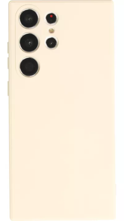 Samsung Galaxy S26 Ultra Case Hülle - Silikon soft touch - Vanille
