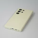 Samsung Galaxy S26 Ultra Case Hülle - Silikon soft touch - Vanille