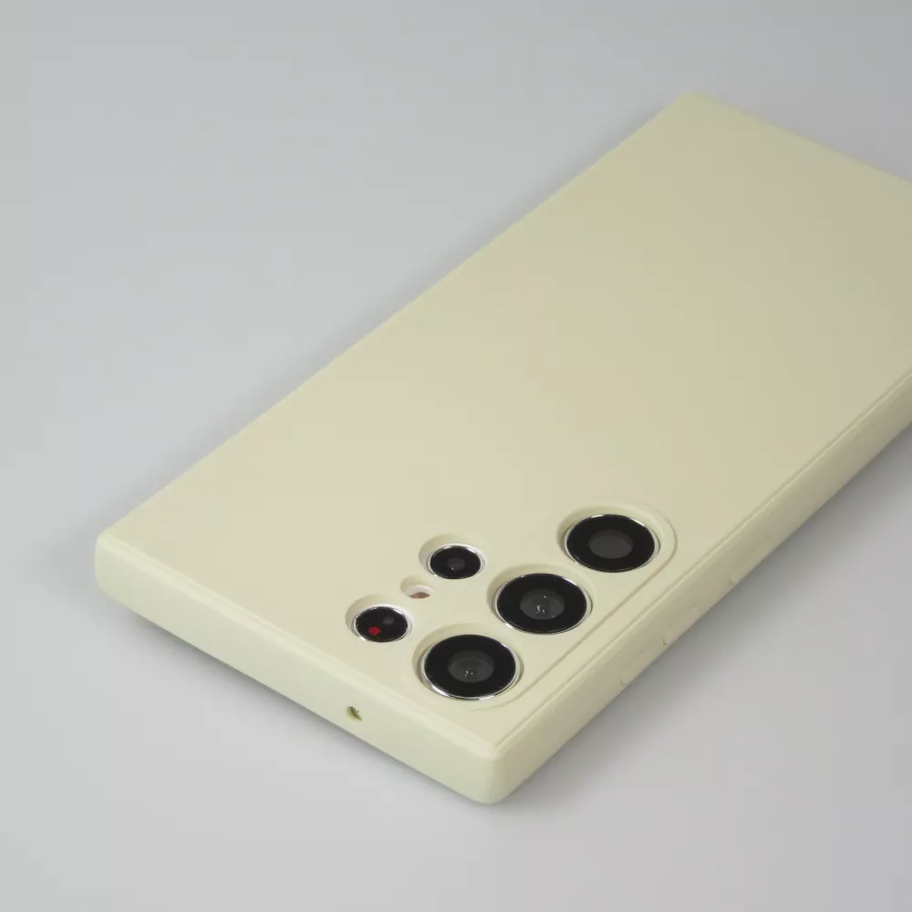 Samsung Galaxy S26 Ultra Case Hülle - Silikon soft touch - Vanille