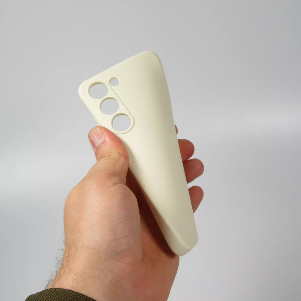Samsung Galaxy S26 Ultra Case Hülle - Silikon soft touch - Vanille