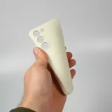 Samsung Galaxy S26 Ultra Case Hülle - Silikon soft touch - Vanille