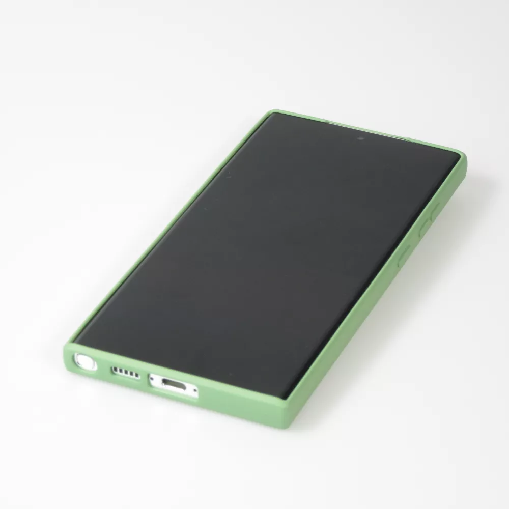 Samsung Galaxy S25 Ultra Case Hülle - Silikon soft touch - Grün