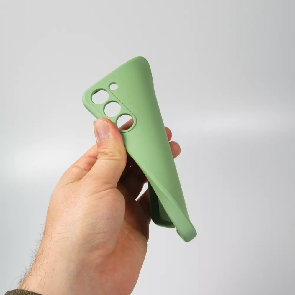 Samsung Galaxy S25 Ultra Case Hülle - Silikon soft touch - Grün