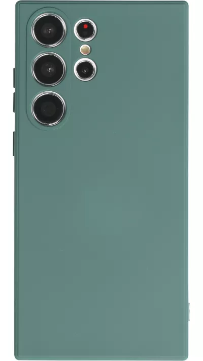 Coque Samsung Galaxy S25 Ultra - Gel soft touch - Vert foncé