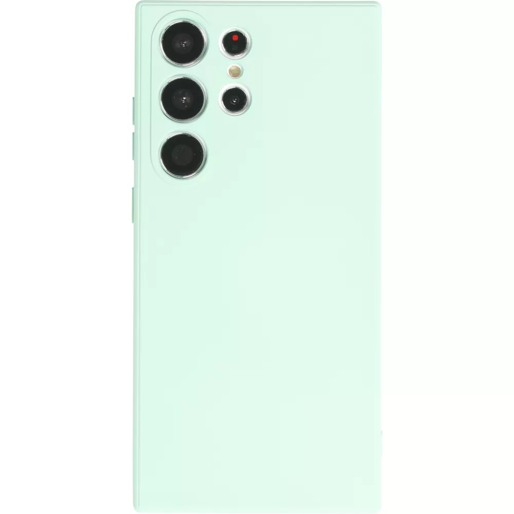 Samsung Galaxy S25 Ultra Case Hülle - Silikon soft touch - Mintgrün