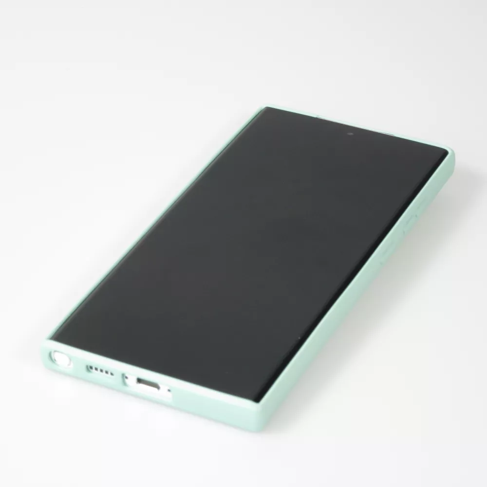 Samsung Galaxy S25 Ultra Case Hülle - Silikon soft touch - Mintgrün