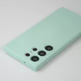 Samsung Galaxy S25 Ultra Case Hülle - Silikon soft touch - Mintgrün
