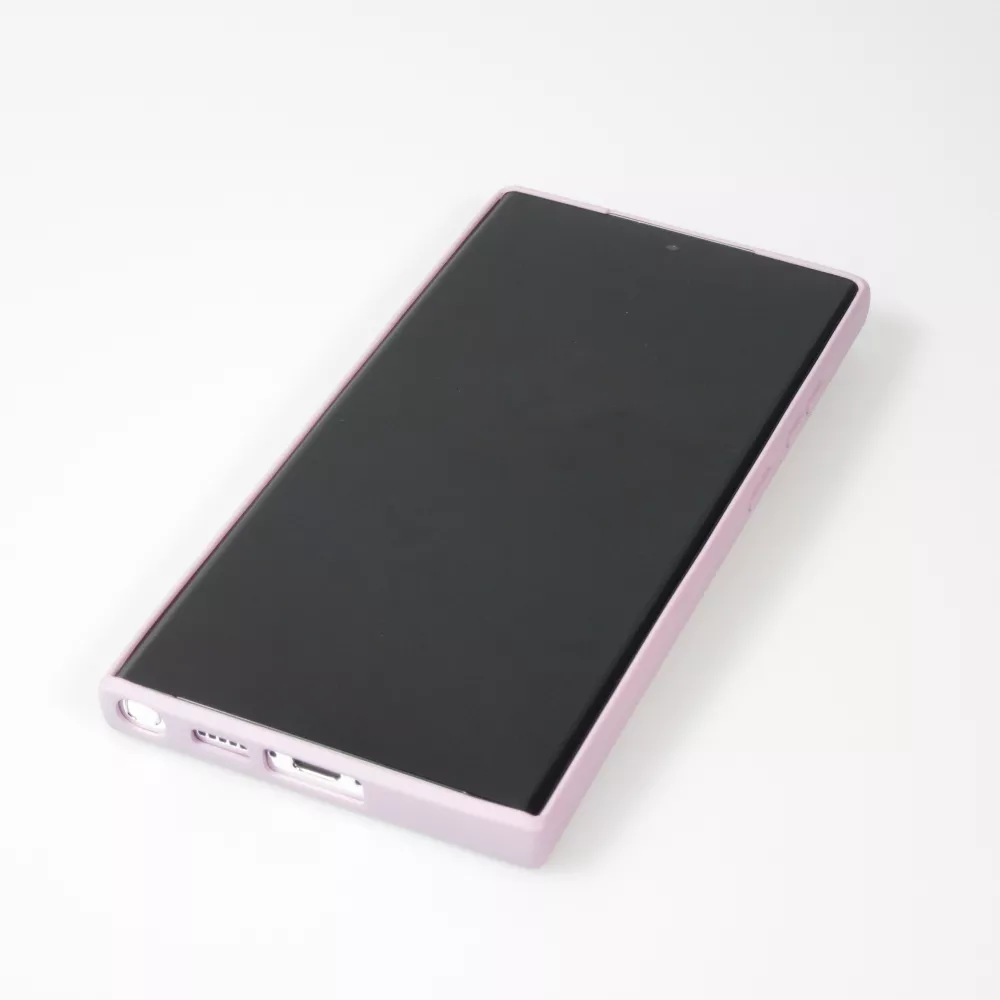 Samsung Galaxy S25 Ultra Case Hülle - Silikon soft touch - Violett