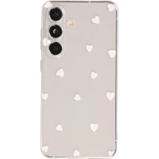 Samsung Galaxy S26+ Case Hülle - Gummi kleines Herz - Weiss