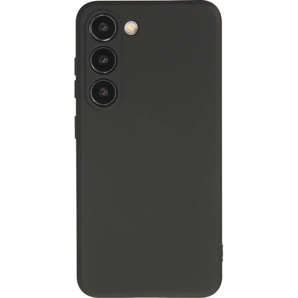 Samsung Galaxy S24+ Case Hülle - Silikon soft touch - Schwarz