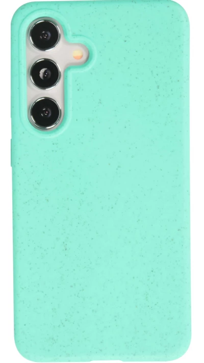 Coque Samsung Galaxy S25+ - Bio Eco-Friendly biodégradable écologique nature - Turquoise