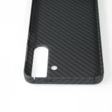 Samsung Galaxy S24 Case Hülle - Carbomile Schutzcase aus echtem Aramid Carbonfaser - Schwarz