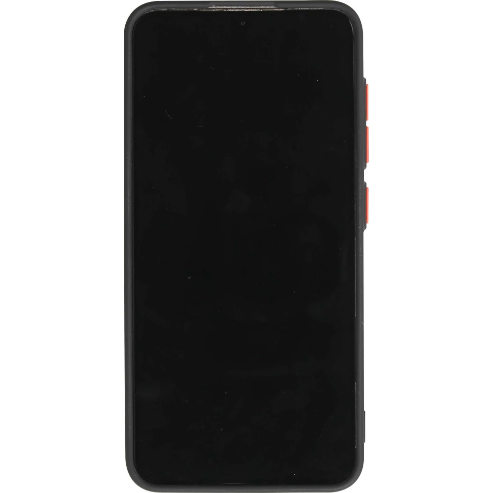 Coque Samsung Galaxy S24+ - Semi Transparent blurry Design Camouglage - Violet