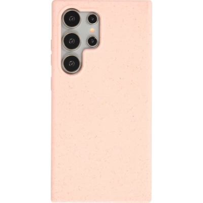 Coque Samsung Galaxy S25 Ultra - Bio Eco-Friendly biodégradable écologique nature - Rose