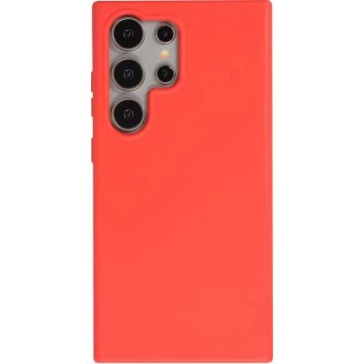 Coque Samsung Galaxy S26 Ultra - Bio Eco-Friendly biodégradable écologique nature - Rouge