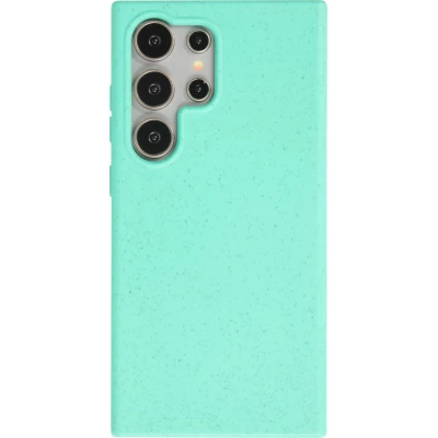 Coque Samsung Galaxy S25 Ultra - Bio Eco-Friendly biodégradable écologique nature - Turquoise