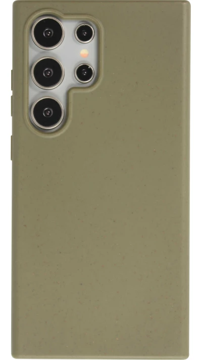 Coque Samsung Galaxy S25 Ultra - Bio Eco-Friendly biodégradable écologique nature - Vert foncé