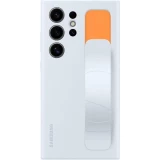 Galaxy S24 Ultra Case H&uuml;lle - Samsung Ergonomische Standh&uuml;lle mit integriertem St&auml;nder - Hellblau