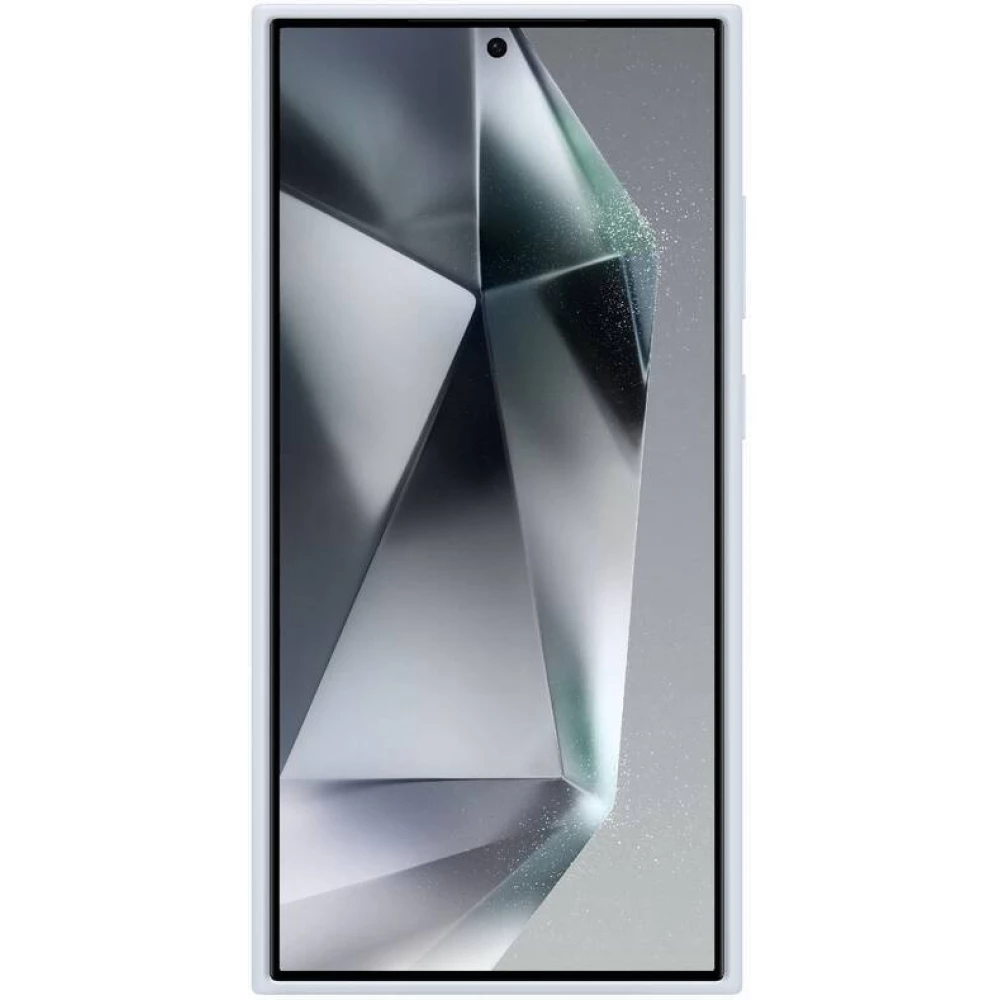 Galaxy S24 Ultra Case H&uuml;lle - Samsung Ergonomische Standh&uuml;lle mit integriertem St&auml;nder - Hellblau