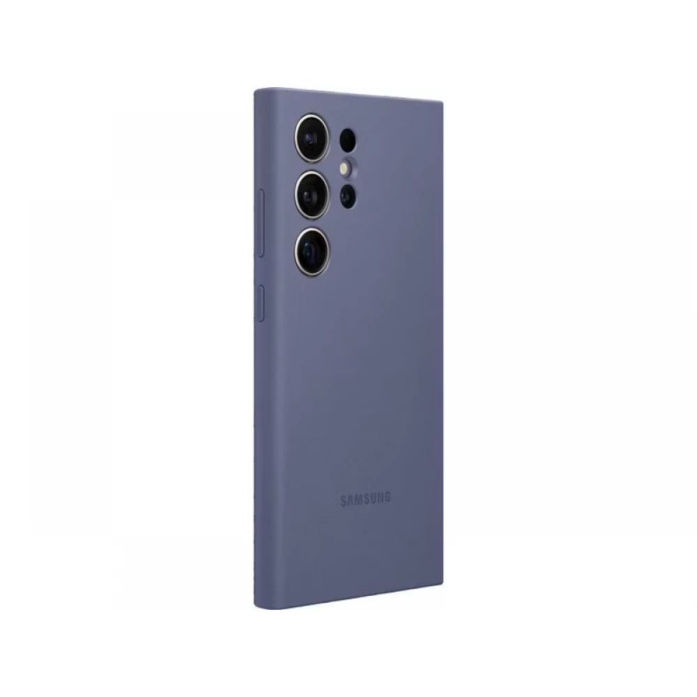 Coque Samsung Galaxy S24 Ultra - Samsung officielle silicone soft touch - Violet