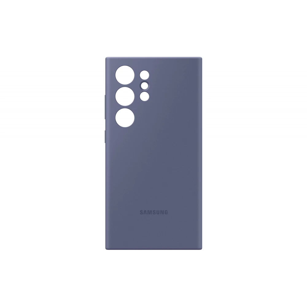 Coque Samsung Galaxy S24 Ultra - Samsung officielle silicone soft touch - Violet