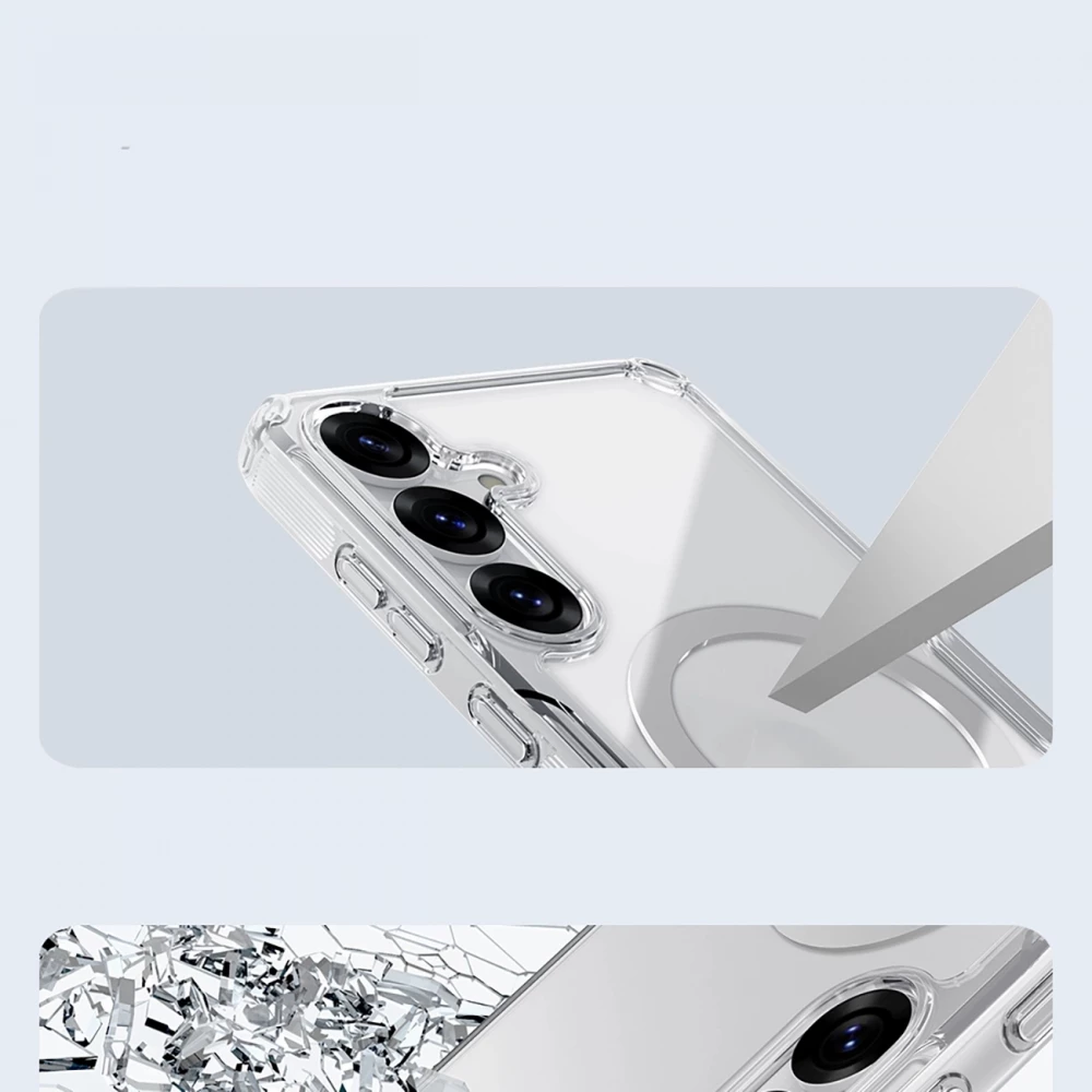 Coque Samsung Galaxy S25 - Nillkin Nature TPU Pro avec MagSafe - Transparent