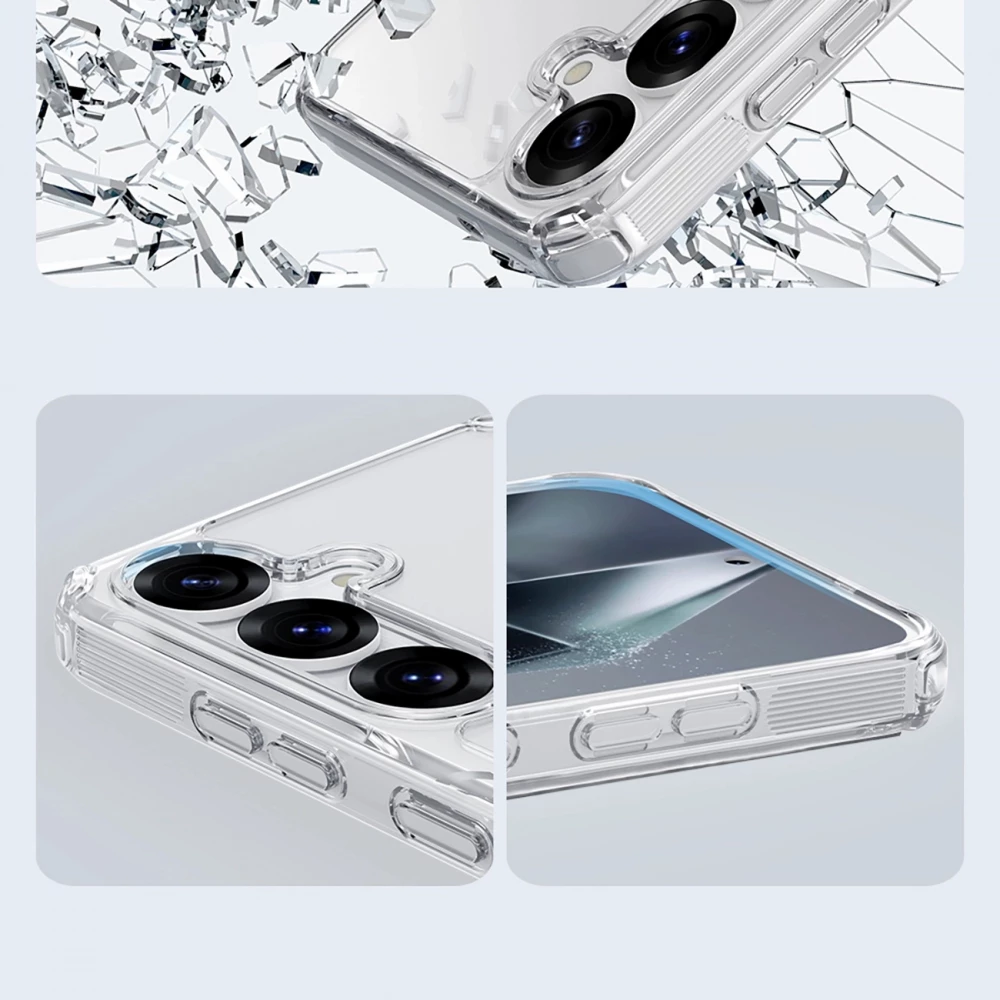Coque Samsung Galaxy S25 - Nillkin Nature TPU Pro avec MagSafe - Transparent