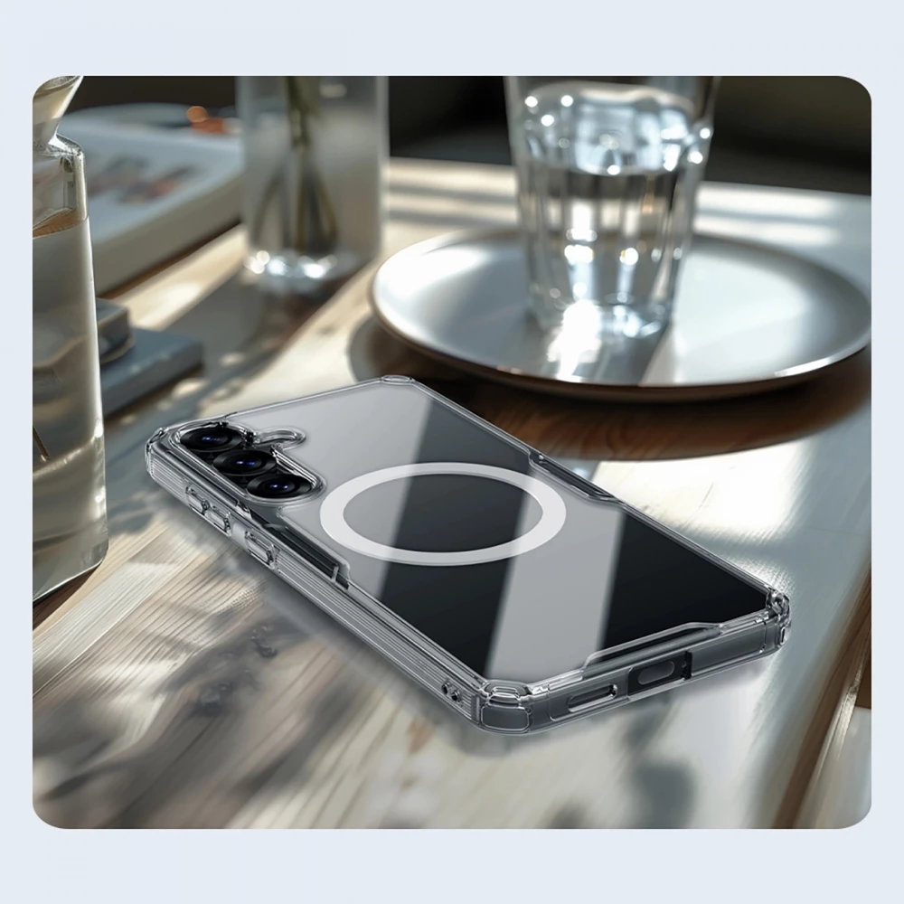 Coque Samsung Galaxy S25 - Nillkin Nature TPU Pro avec MagSafe - Transparent