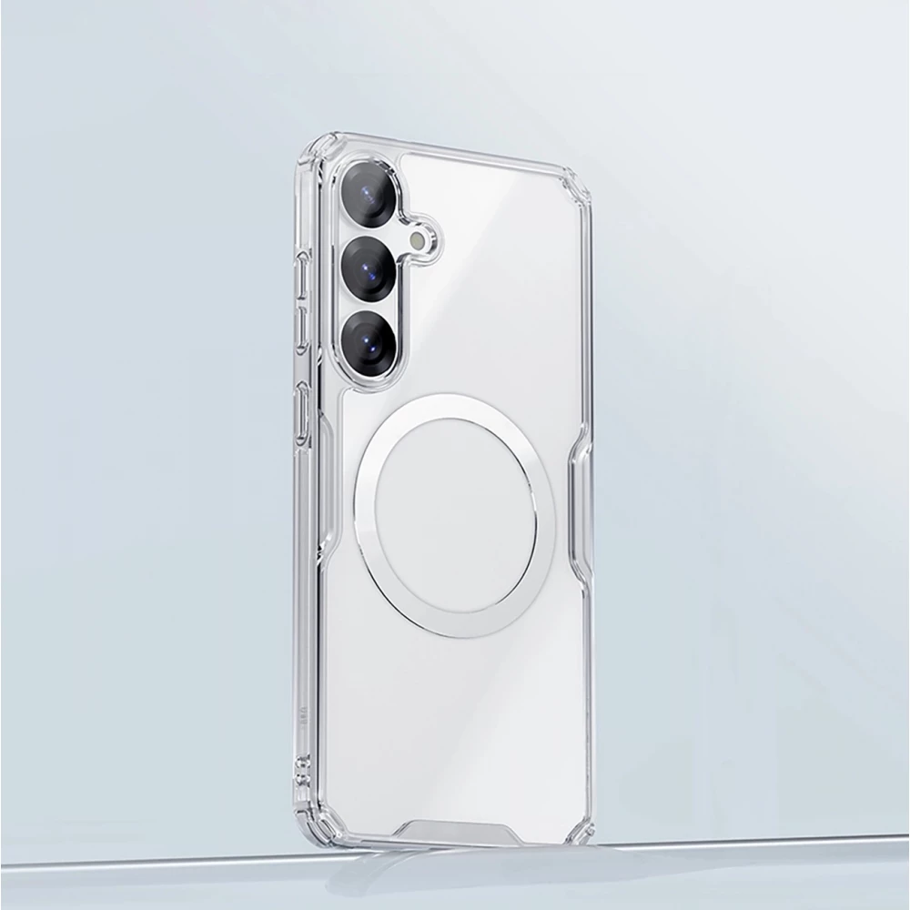 Coque Samsung Galaxy S25 - Nillkin Nature TPU Pro avec MagSafe - Transparent