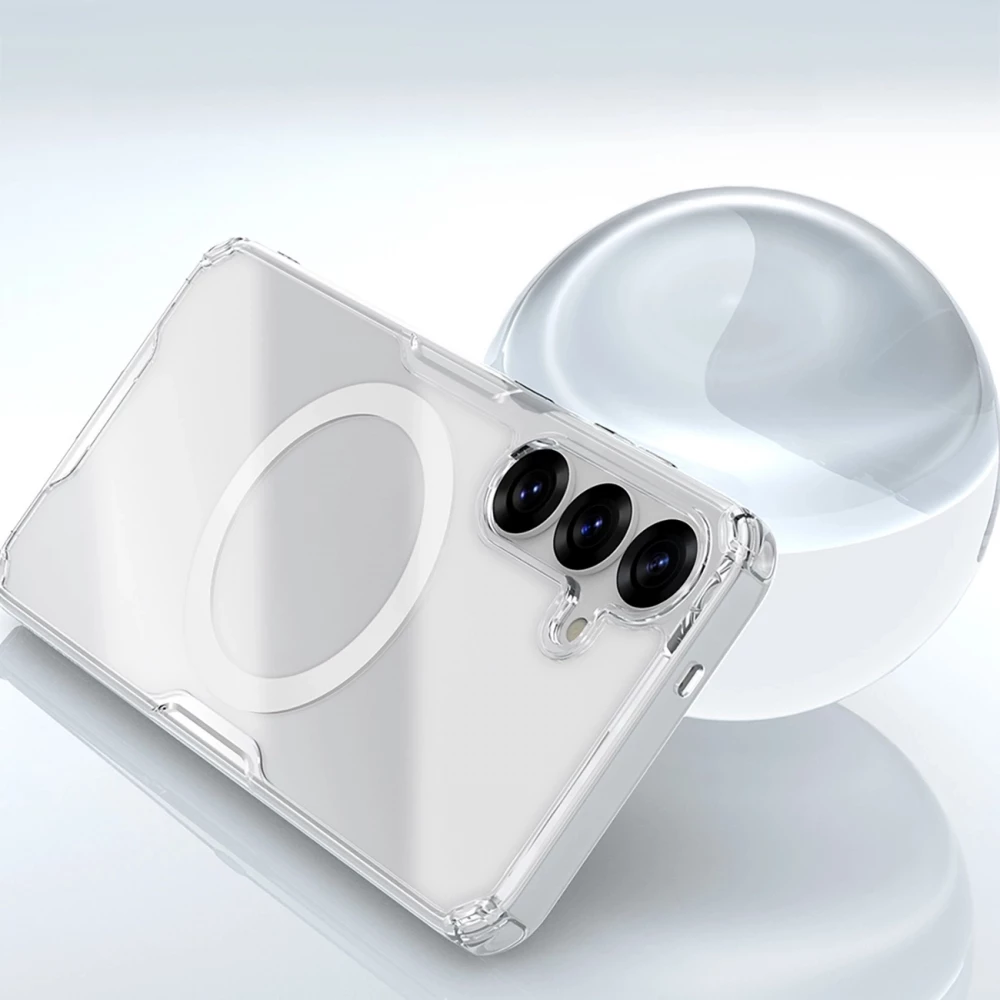 Coque Samsung Galaxy S25 - Nillkin Nature TPU Pro avec MagSafe - Transparent