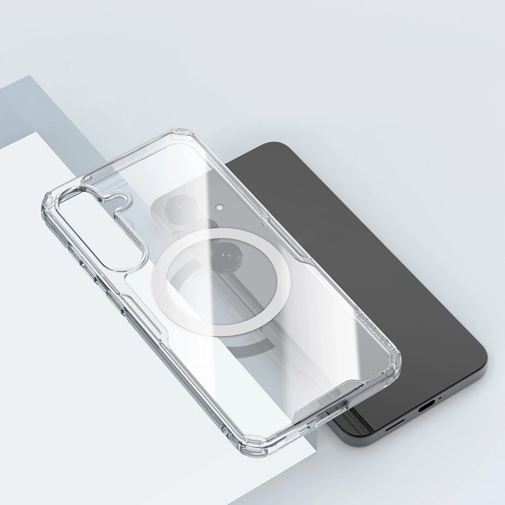 Coque Samsung Galaxy S25 - Nillkin Nature TPU Pro avec MagSafe - Transparent