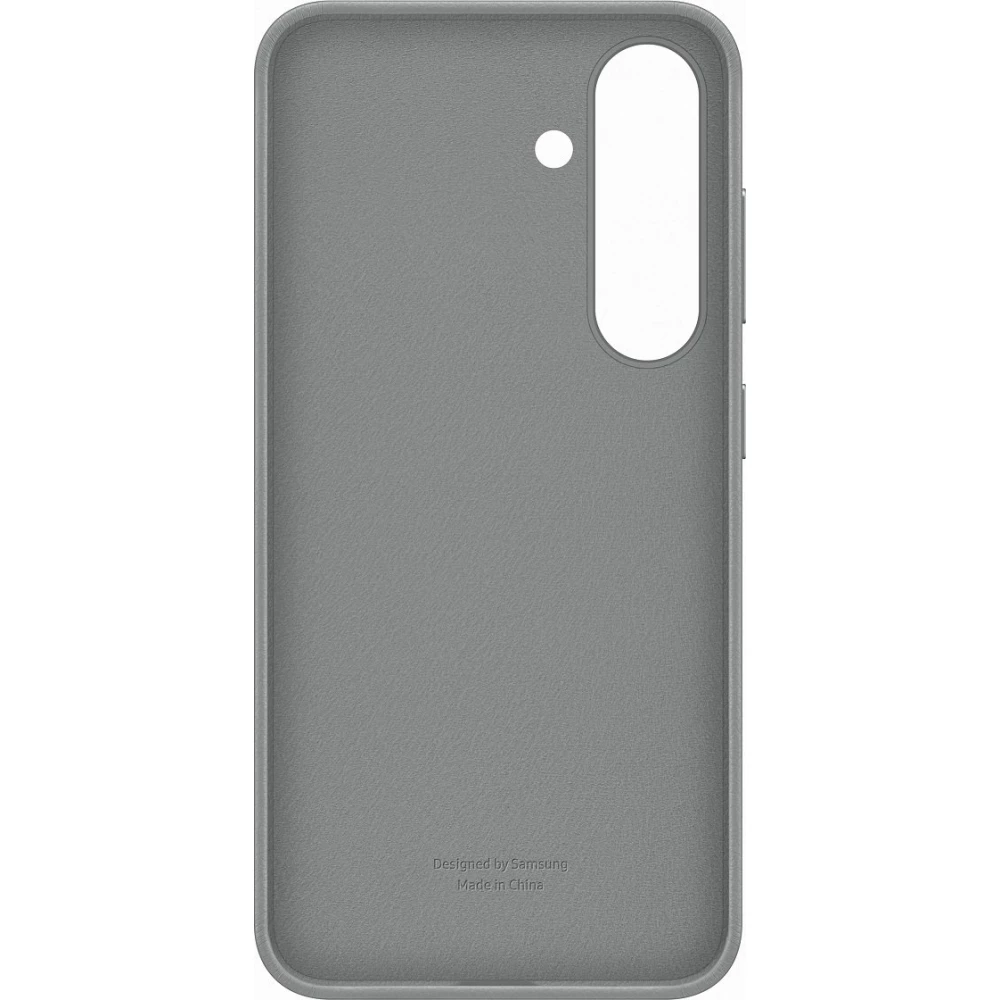 Coque Samsung Galaxy S25 - Premium en cuir vegan Backcover KindSuit - Gris